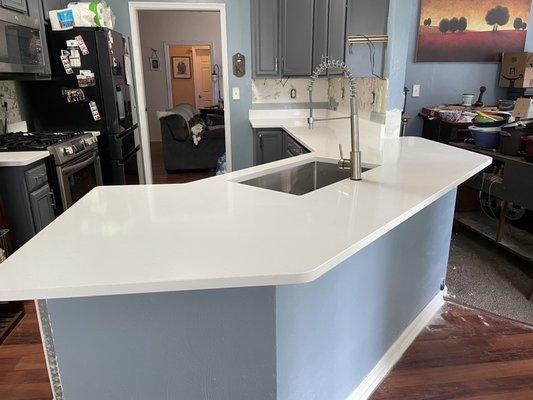 New countertop