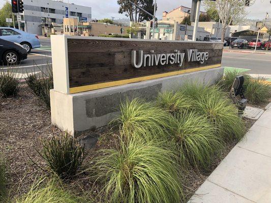 Sunday, April 28, 2019: sign at southwest corner of San Pablo Ave. and Monroe St.