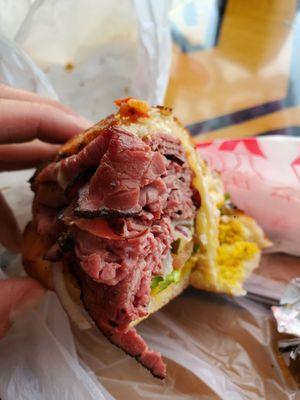 Pastrami build your own sandwich