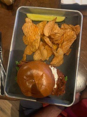 Buffalo chicken sandwich