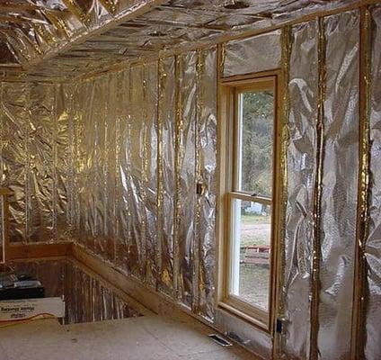 Reflective Radiant Barrier Insulation