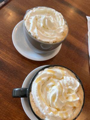 Honey lavender latte and Nutella latte  both delicious!