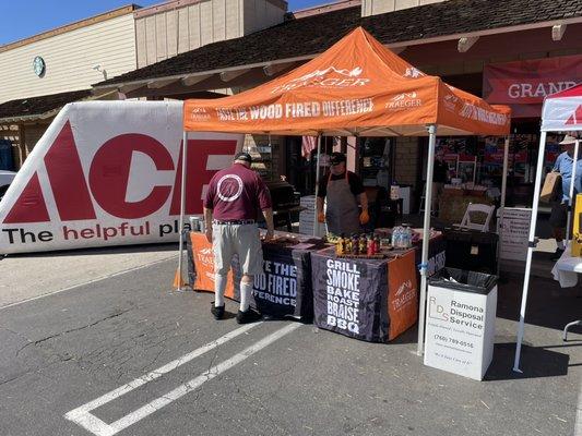 Traeger grills showing us some of their amazing flavors