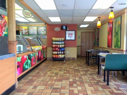 Counter and Dining Area