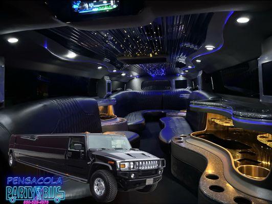 Luxury Black Super Stretch Limousine