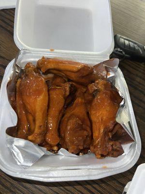 Wings Only extra wet buffalo sauce