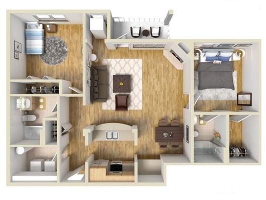 Bermuda Floor Plan