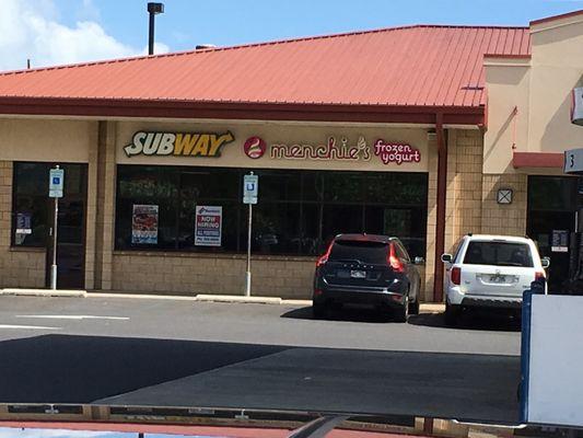 Next to Subway