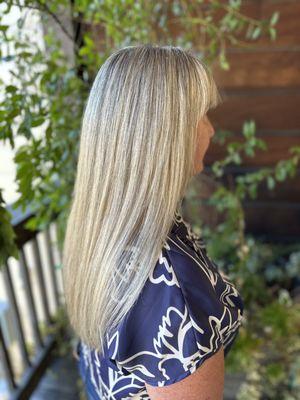 Blended Blonde and Grey