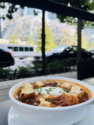 Steak and brisket chili