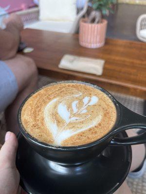 Cinnamon (or French toast maybe?) latte! Delicious.