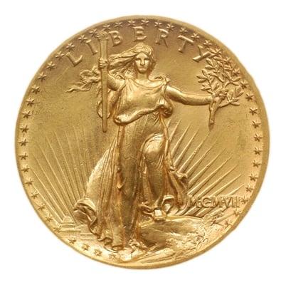 1907 High Relief Obverse