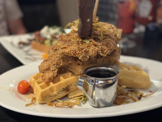 Andy's World Famous Sage Fried Chicken & Waffles