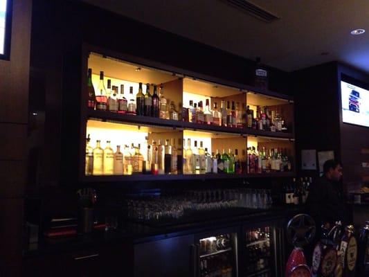 Back of the bar