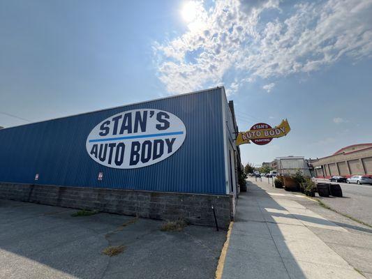 Stan's Auto Body shop in downtown Bellingham.