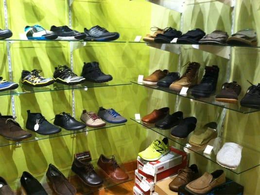 Some of the men's shoes