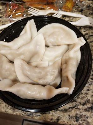 Steamed wontons