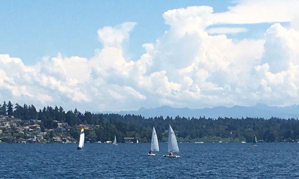 Beautiful day for sailing