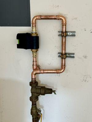 MOEN FLO installed on main line for insurance