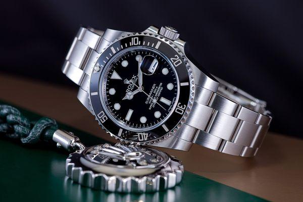 The classic Rolex submariner, the most recognizable timepiece!