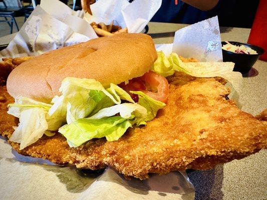 Pork Tenderloin Sandwich