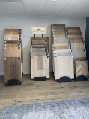 Large selection of Wood Flooring!