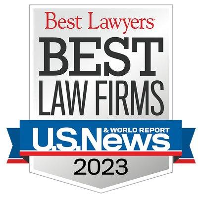 Best Law Firms 2023 - U.S. News & World Report