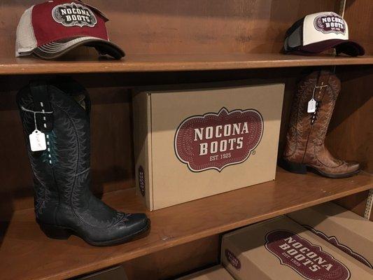 Our most popular styles this year! The Nocona Posh Karma Style in Black and Brown.