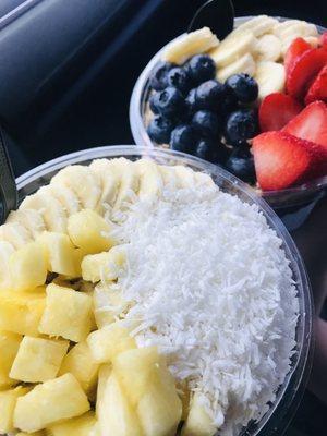 Hawaiian Bowl and Original Bowl.