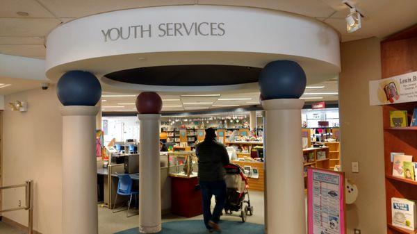 spacious children's section