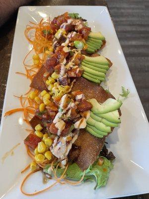 Ahi Nachos