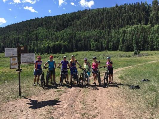 Telluride Ladies Mountain Bike Rides weekly - Reserve your space for fun, skill building ride