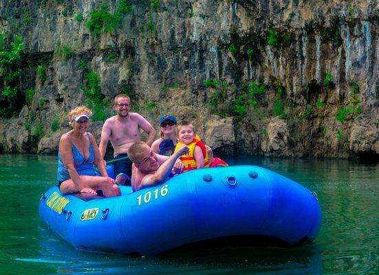 Rafting the Meramec