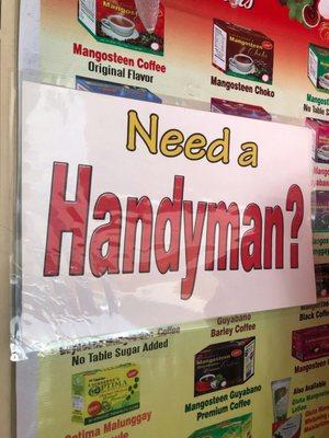 That's handy, man! Home repair services right in the heart of Mira Mesa.