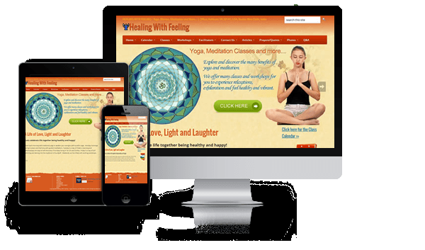 Responsive Web Design for Yoga