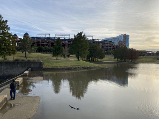 The Texas Rangers Ballpark