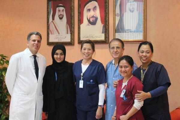 Working in the United Arab Emirates (Abu Dhabi) for the Royal Family
Dr Goodman brings top cosmetic dentistry to the middle east.