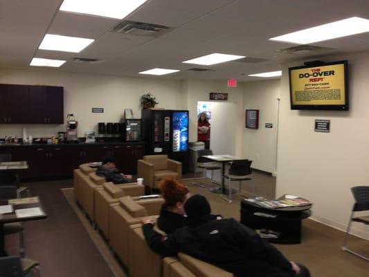 Great customer lounge