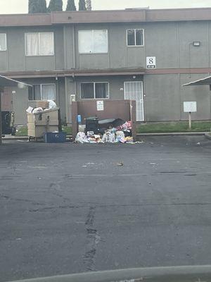 No one cares that we live like this. Truth is The Groves Apartments are racist. And only caters to Hispanic people