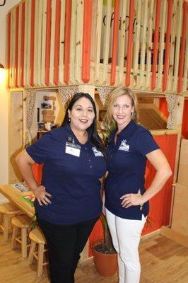 Owner, Jennifer Dhaemers and Assistant Director, Sandy Castillo