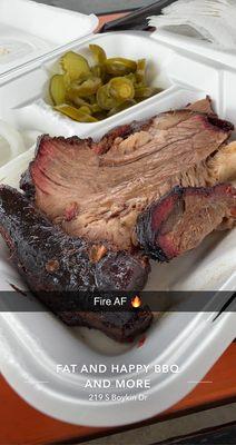 Juicy brisket