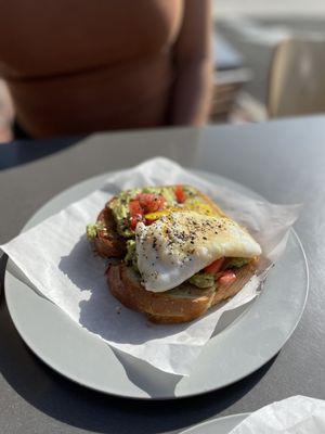 Avocado Toast #1 + add sunny side up egg