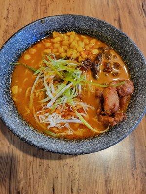 Miso red with Chicken(spicy)