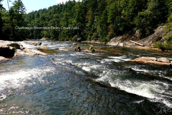 Chattooga River near Dicks Creek Falls