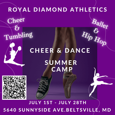 SUMMER CAMP - July 1 - 26th Register Now!
Scan the qr code!