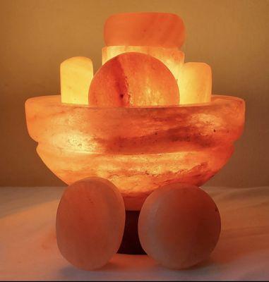 Himalayan Salt Hot Stones- included in every massage