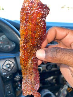 Brown Sugar Pepper Bacon