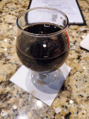 Heavy seas dark beer