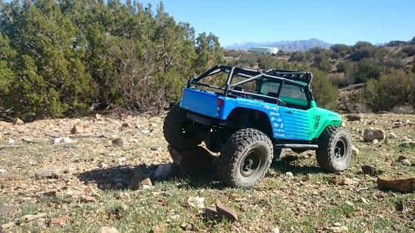 Axial Scx10 G6 falken edition..... Thanks High Desert Hobbies