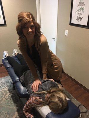 Guess who's back?! Dr. West will be adjusting Thursdays only, 9:00am to 11:00am. Call to get your next appointment set up. 940-668-8755.